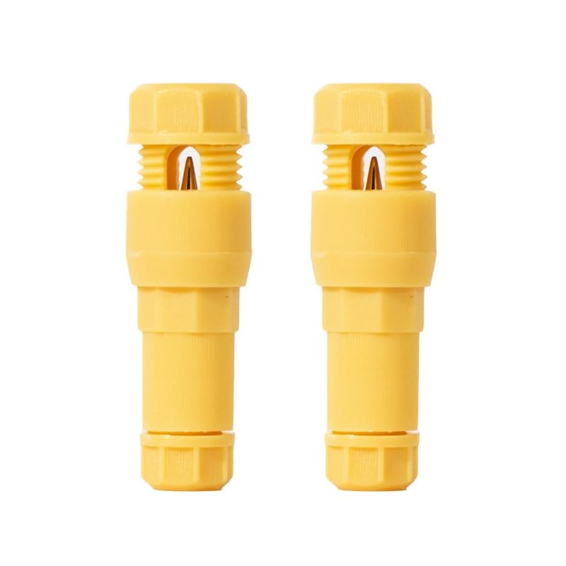 Image of Havilah Wiring-free Connector 4pcs /Pack Stripping-free Thimble T-shaped Connector Downlight Wiring-free Connector(Yellow)