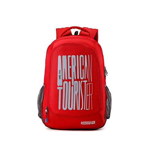 Image of American Tourister 32 Ltrs Black Casual Standard Backpack (Amt Fizz SCH Bag 02 - Black) Ohio Polyester 55 Cms Blue Travel Duffle (Fj9 (0) 01 001)