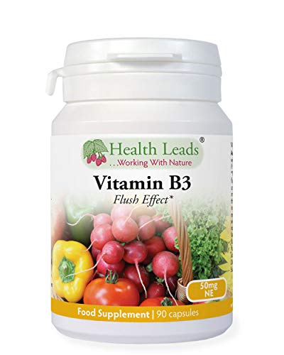 Vitamin B3 Niacin 50mg Capsules