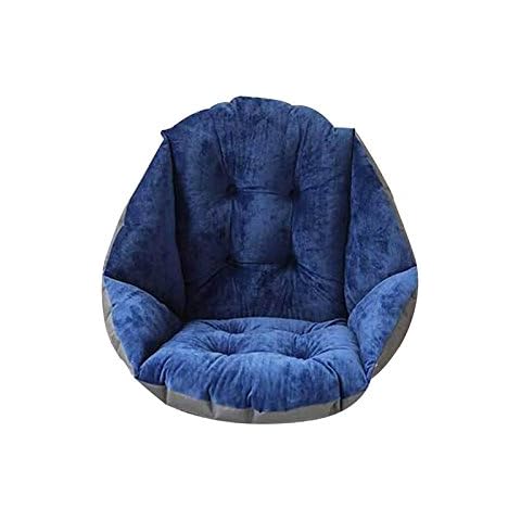 Moonvvin Seat Cushion Soft Premium Cushion Pads Provides Luxury Comfort for Car, Office Chair and Wheelchair for Hip Back Sciatica Relief Pain (Dark Blue) Cover