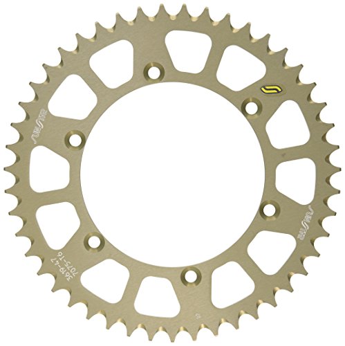 Sunstar 5-361947 Works Triplestar 47-Teeth 520 ketting grootte Rear Aluminium Sprocket