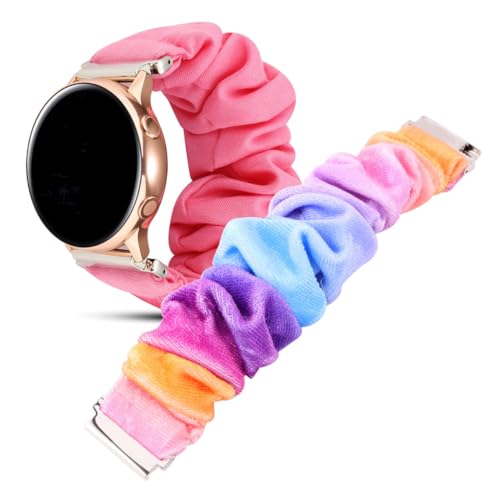 SECFOU Correa De Reloj De Repuesto De Tela De 22 Mm Con Estilo Duradero Correa De Reloj Elástica Color Aleatorio