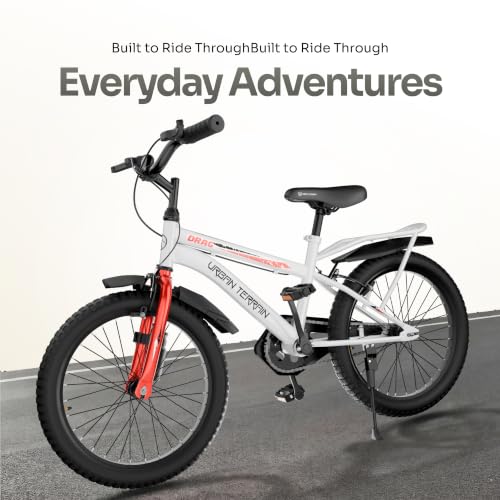 Image of Urban Terrain Drag 16T Single Speed Kids Cycle, White
