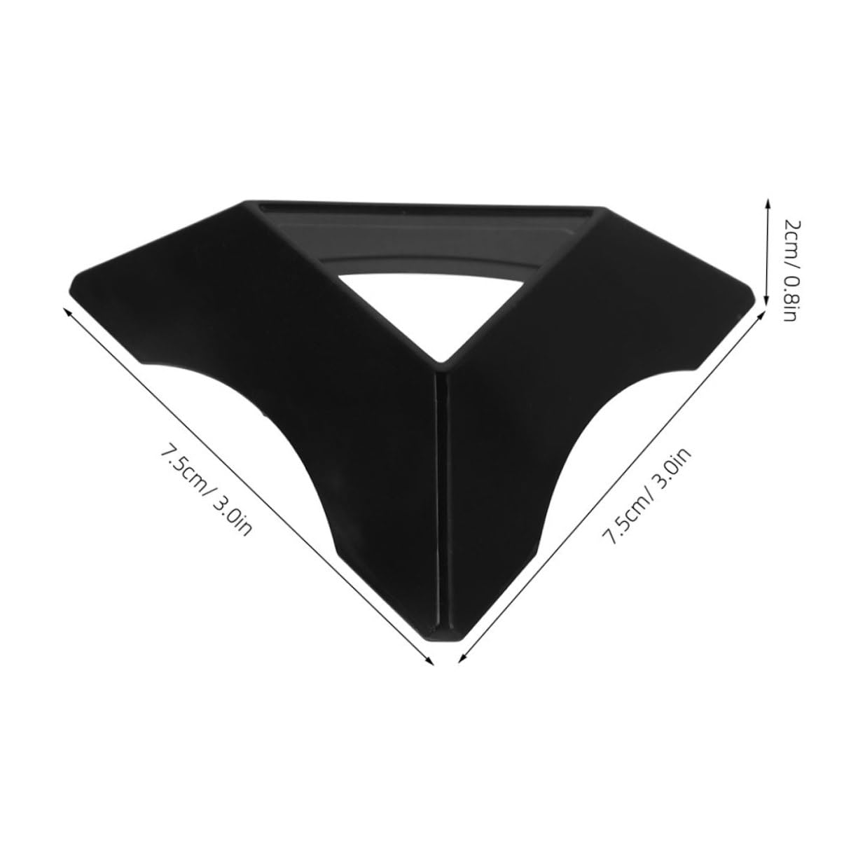 TOPPERFUN 10Pcs Triangle Cube Holders Display Stands for Organizing and Showcasing Cubes Lightweight and Portable Design for Easy Travel and Storage