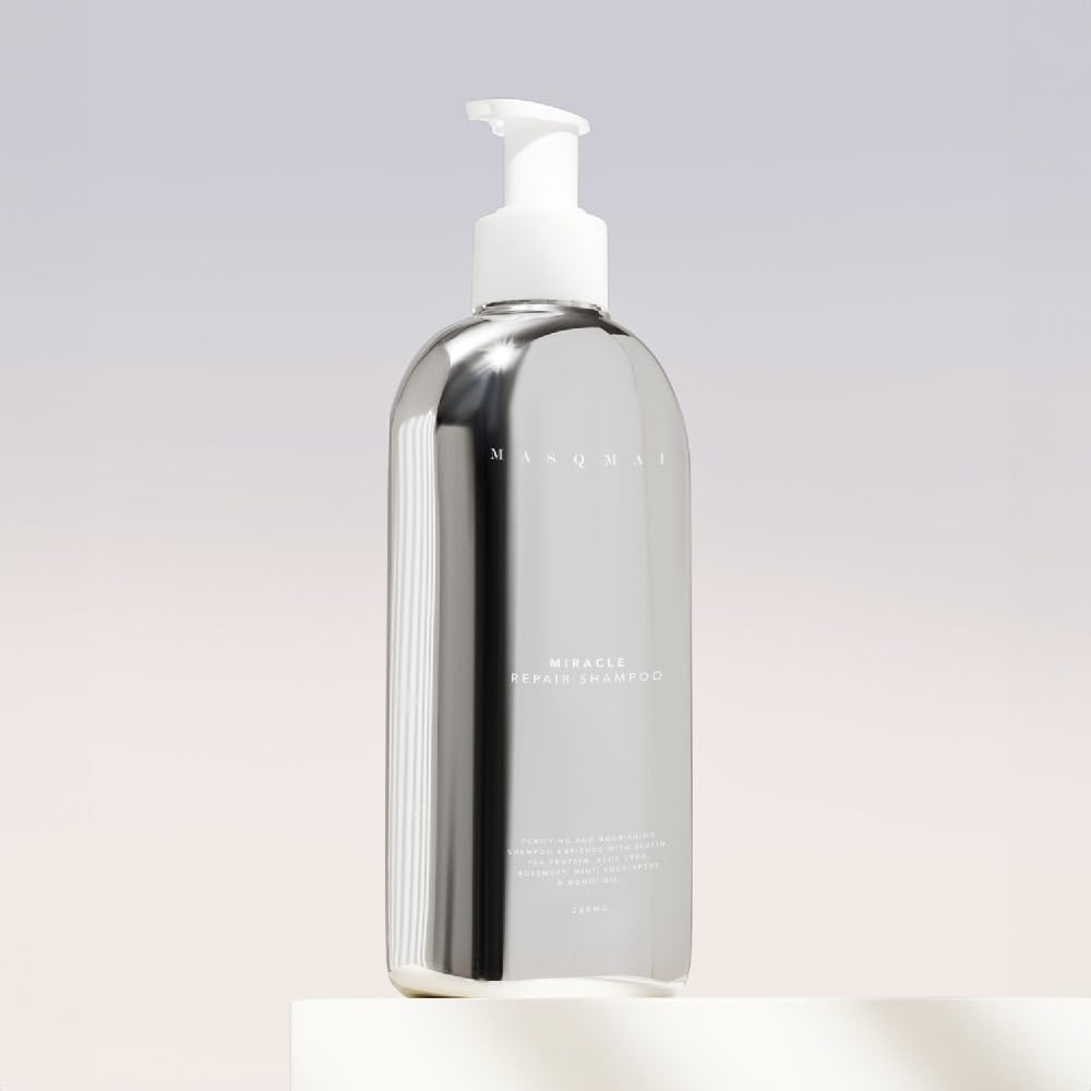 MASQMAI Miracle Hair Mask, regenerująca kuracja włosów, z kwasem hialuronowym i keratyną, 200 ml