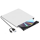 Mit dem externen Blu-ray-Laufwerk können Sie Blu-ray-Discs (BD), CDs und DVDs lesen und brennen. Der Blu-Ray-DVD-Player kann CDs mit bis zu 24-facher, DVDs mit bis zu 8-facher und Blu-Ray-CDs mit bis zu 6-facher Geschwindigkeit lesen. Der externe Blu-ray-Reader unterstützt das Brennen von 8,5G 4,7G 700M-CDs / DVDs.