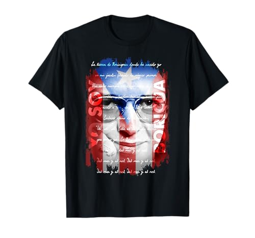 Hector Lavoe Yo Soy Boricua Puerto Rico Flag La Borinquena T-Shirt