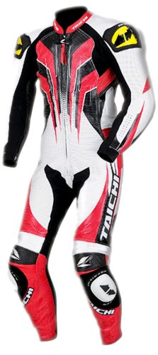 Amazon | RSタイチ(アールエスタイチ)バイク用レザースーツ レッド