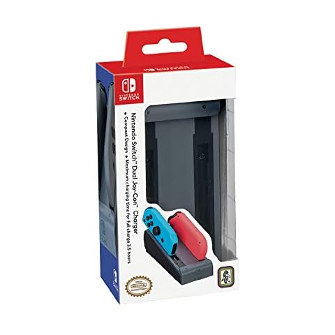 Dual Joy-Con Charger for Nintendo Switch In Grey Cover
