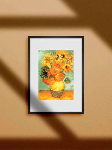 Image of RIOLIS - Sunflowers After V. Van Gogh 2032, Floral Cross Stitch Kits 11 inchx15, Cross Stitch Kits for Beginners & Advanced, Crossstitching Kits Adult, Counted Stitching Kits, Flowers Embroidery Kit