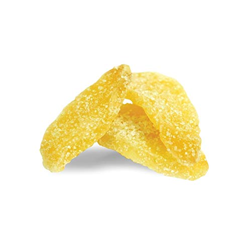 FirstChoiceCandy Dried Crystalized Ginger Slices, Sweet and Spicy Ginger (2 LB)