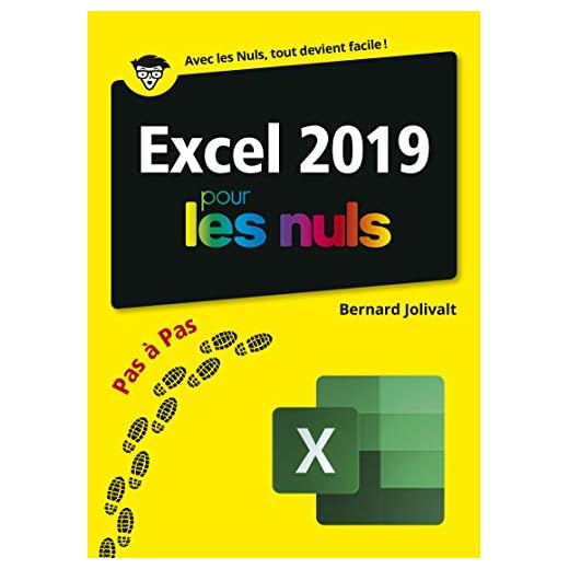 Excel 2019 pour les Nuls pas à pas