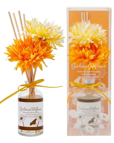 元藏 ルームフレグランス ガーベラ ディフューザー 日本製 665892 オレンジの香り オレンジ 50ml - 元藏 - 商品画像
