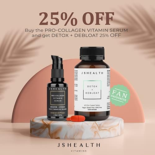 JSHealth Vitamins, Detox and Debloat Liver Health Formula | Liver Detox Pills | Liver Rescue Formula with Milk Thistle, Turmeric, Fennel | Liver Cleanse Supplement (60 Capsules) 6 JSHealth Vitamins, Detox and Debloat Liver Health Formula | Liver Detox Pills | Liver Rescue Formula with Milk Thistle, Turmeric, Fennel | Liver Cleanse Supplement (60 Capsules)