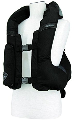 Hit-Air Mlv-C Light Weight Motorcycle Airbag Vest - Adjustable Xl-3Xl (Black) #TOP28