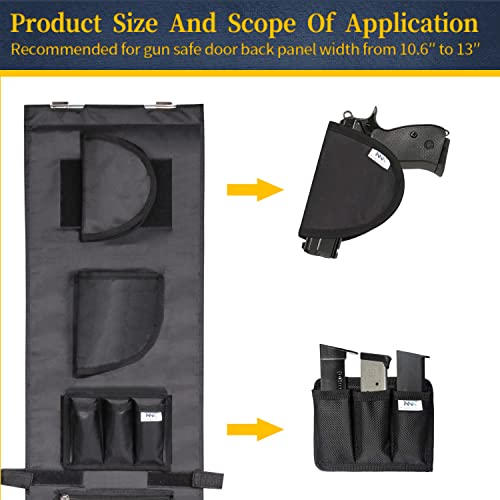 Snapklik.com : Gun Safe Organizer, Rifle Safe Door Panel Storage ...
