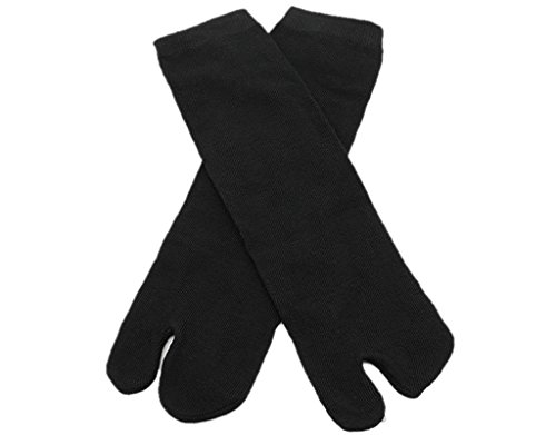 BONAMART 3 Pack Women Men Unisex Split Two Toe Tube Tabi Socks Free Size