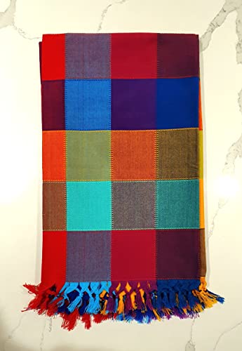 Alkimia Inc Mexican Traditional Tablecloth Colorful (Rectangular 8X5 Feet) #TOP4