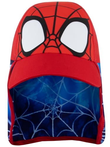 Casquette enfant garçon Spider Man et bonnet Spiderman été rouge taille unique