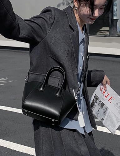 Small Genuine Leather Crossbody Bag for Women Trendy Dumpling Tote Shoulder Purses Ladies Chic Handbags Satchels3