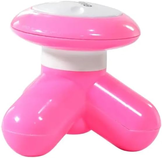 Mini Electric Body Massager for Pain relief || USB Powered & 3 AAA Battery Support || Massager for Head, Foot and Full Body Pain Relief | Lightweight & Portable (MultiColour).