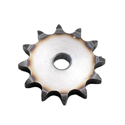 Bevel Gear Pinion Hardware Mechanical 1Pcs Flat Chain Gear 08B 10 Teeth to 25 Teeth Sprocket Wheel A3 Steel Quenching(08B-22 Teeth)