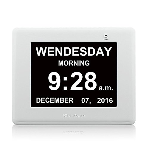 Buy iGuerburn 8" Digital Talking Clock Online at desertcartUAE