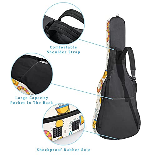 Sac à dos pour guitare basse 106,7 cm protégeant des rayures - 3