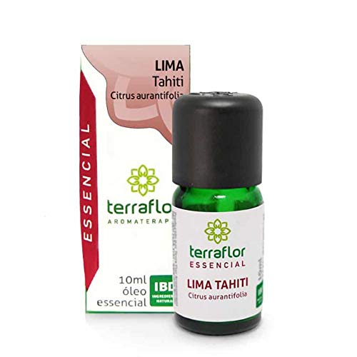Óleo Essencial Puro Natural Vegano de Lima Tahiti 10ml Terra Flor Aromaterapia