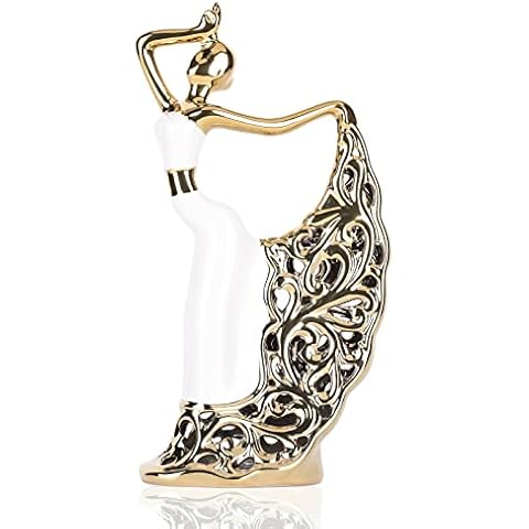 DOVDOV Peacock Female Dancer Sculpture Cover