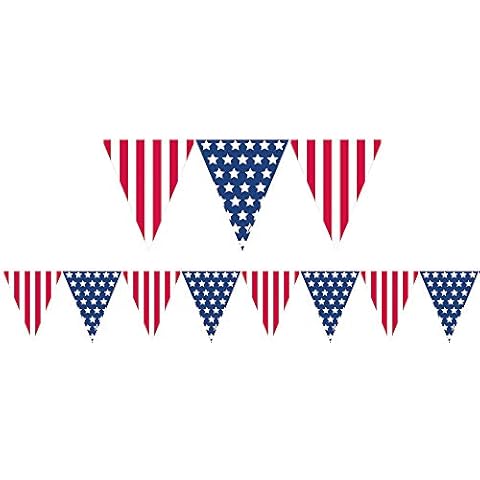 4th July USA Pennant Banner by amscan Cover