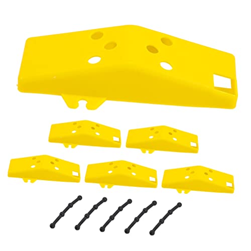 KESYOO 5Sets Ice Blades Guard Protector Durable Ice Fishing Cover with Strap Fishing Supply for Blade Protection and Storage