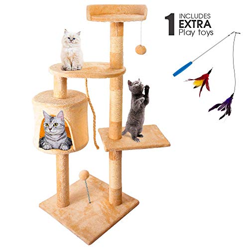 Masthome Cat Tree for Large Cat 110CM Cat Activity...