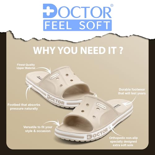 Image of Men EVA Slide Slippers | Lightweight Anti-Slip Casual Slides | Breathable Comfort Sandals for Indoor Outdoor Everyday Wear Walking Slippers