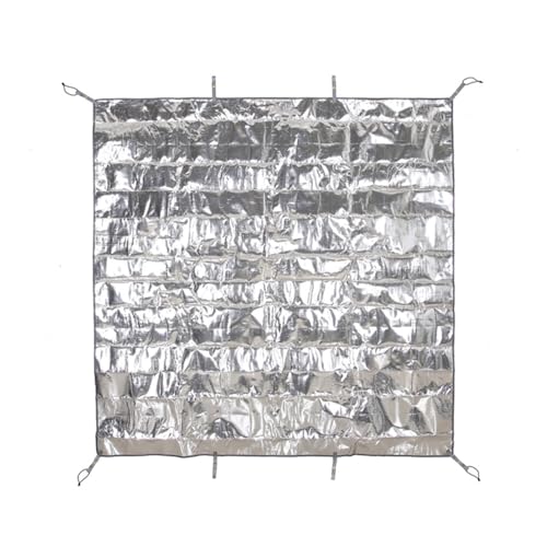 Thickened Aluminum Foil Picnics Mats Nonslip Surfaces Easy to Clean for Travel 140x200cm/160x200cm/180x200cm Aluminum Foil Barri
