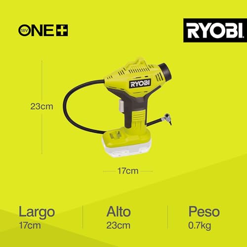 Ryobi R18PI-0 18V ONE+ Cordless High Pressure Inflator (Body Only) - image 2