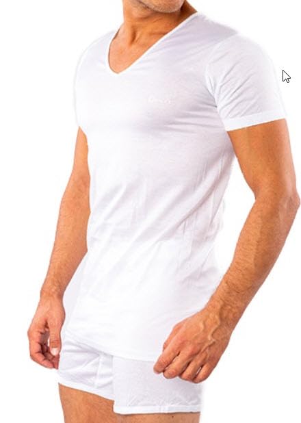 100% Egyptian Cotton Underwear MERCERISÉ Men's Undershirt - Undershirts for Men (Pack of 3)2