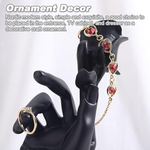 Support de main de bijoux et présentoir de bagues en mannequin
