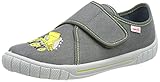 leichte, flexible Laufsohle Superfit Jungen Bill Hausschuh, GRAU 2020, 29 EU