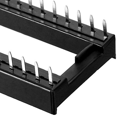 Socket DIP IC 28 broches uxcell double rangée pas 15.24 mm x25 - 4