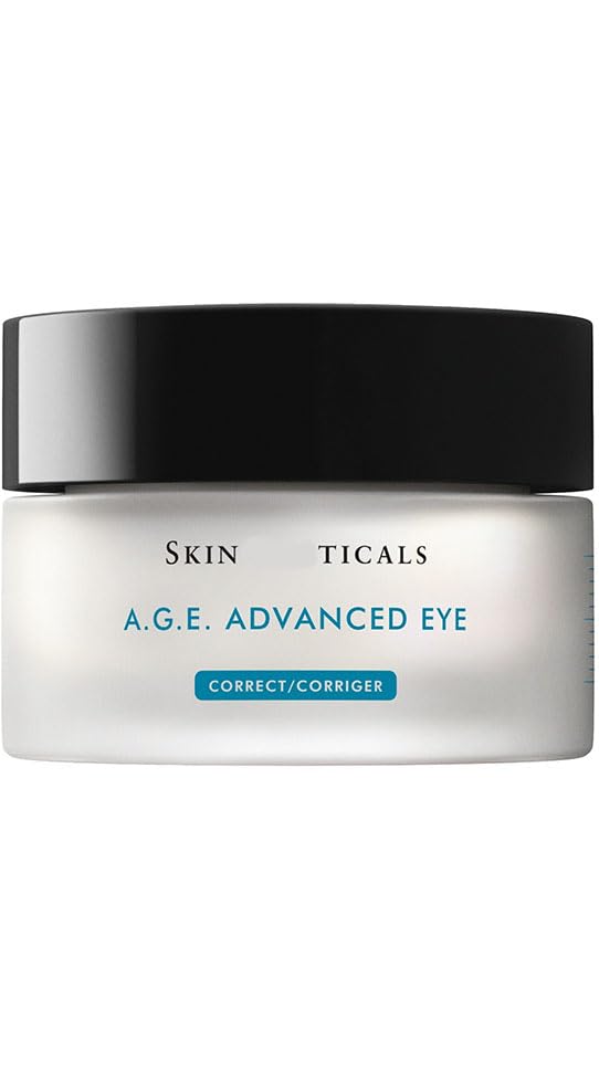 Skinticals A.G.E. Eye Complex - Crema per occhi contro occhiaie, rughe, gonfiore, trattamento anti invecchiamento, con estratto di mirtillo, peptidi per contorno occhi radioso e liscio, per donne e