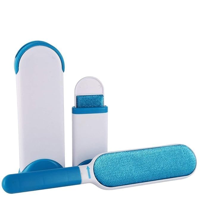 Pet Hair dust Fur Remover lint Cleaning Double Side Reusable Brush for Clothing and Sofa Cleaning Brush-1Pcs (B0D4HSW1JZ) Amazon Price History, Amazon Price Tracker