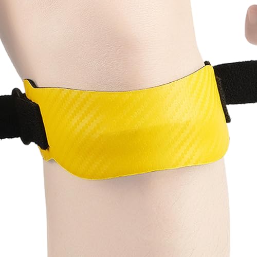 Rodillera ajustable, correa de soporte del tendón rotuliano - Banda elástica para el tendón de la rótula, rodillera deportiva elástica que absorbe los golpes para fútbol, baloncesto