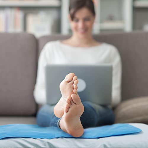 Bramble - Große Kühlendes Gelkissen, Kisseneinsatz für Bessere Schlafqualität bei Heißem Wetter, 55x30cm - Hitzewallungen, Migräne, Fieber, Schmerzlinderung - Leckagefrei