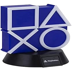 Lamparas Cuartos Paladone Playstation 5 Icon Light, Decoración para el hogar, Producto con licencia oficial (PP7929PS)