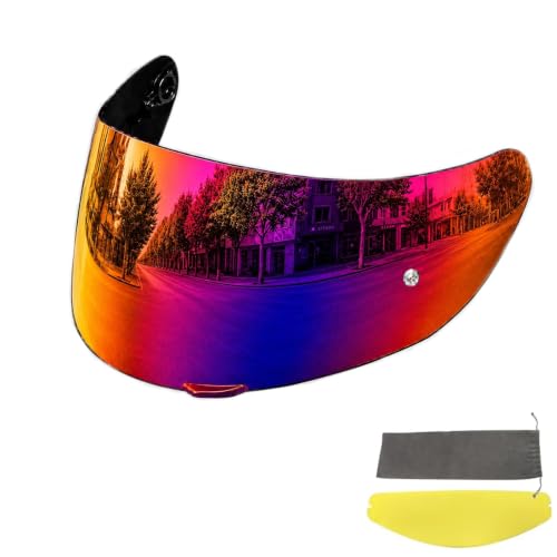 Image of PSLER k1s Visor - k1 Helmet Visor k3sv Tinted Visor k5 Face Shield Replacement for k1 k1s k3sv k5,Purplish Red Visor