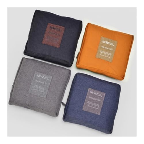 Folding Traveling Bag Oxford Cloth Hand Luggage Travel Bags for Men and Women Weekend Travel Bag (Gray 1PCS) (Orange 1PCS)3