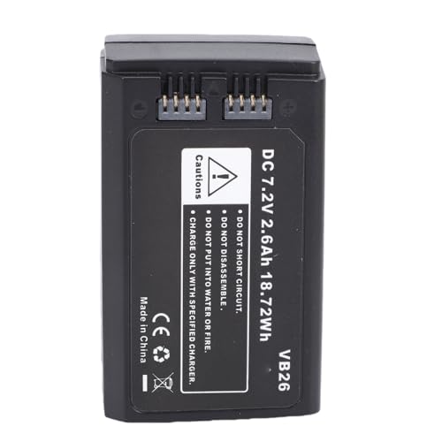 Batería para flash de cámara recargable de litio alta capacidad 6