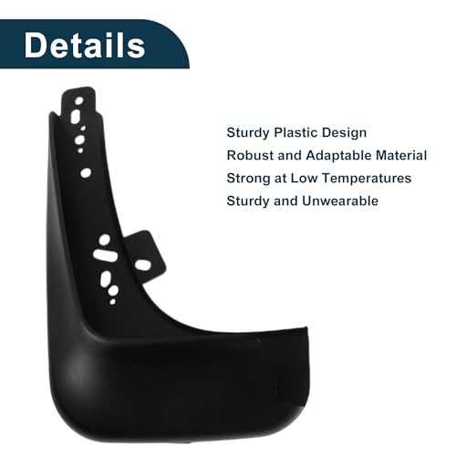 Image of Mud Flaps Splash Guards for FIAT Viaggio 2012-2018 W /Mount Accessories Mud Guards Front and Rear 1 Set