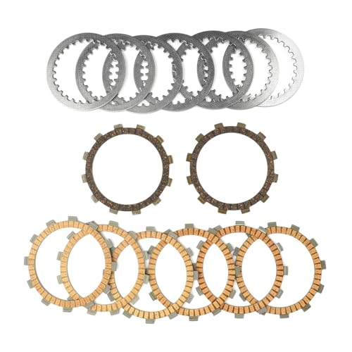 Disques d'embrayage friction et acier anti-patinage pour une transmission fluide sur FZ6